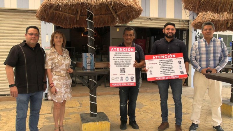 Se suman más comercios a estrategia de la FGE Quintana Roo para la prevención del delito de alto impacto