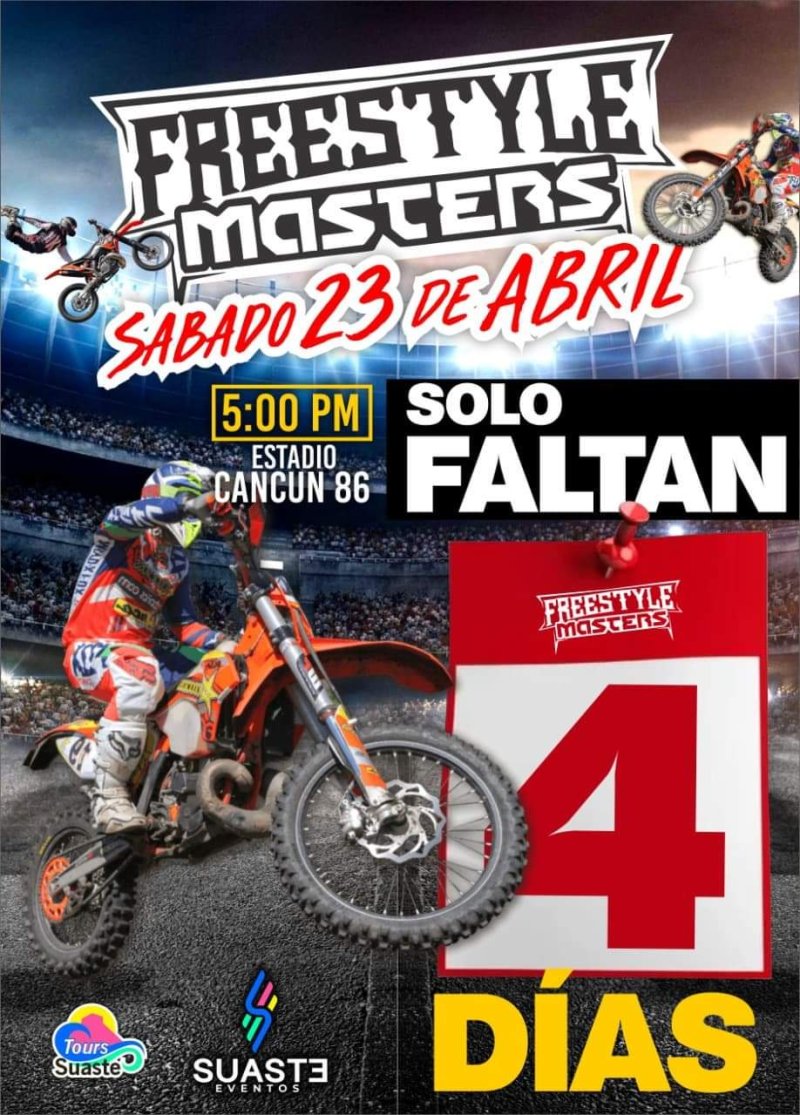 ¡Se unen al show de Freestyle Masters México en Cancún dos excelentes actos musicales!