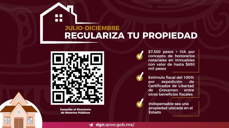 Secretaría de Gobierno pone en marcha campaña “En Julio-Diciembre Regulariza tu Propiedad”