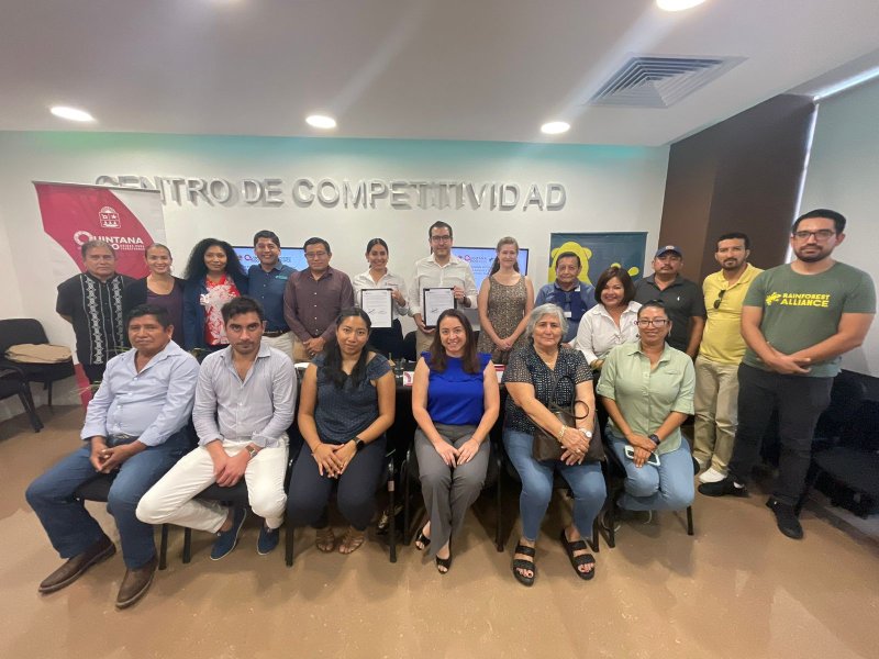 SEDE firma convenio de colaboración con Rainforest Alliance-México