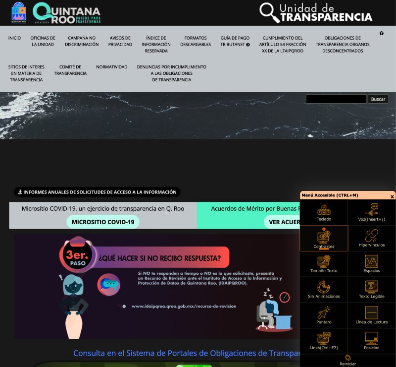 Sefiplan implementa herramienta incluyente en su portal de Transparencia