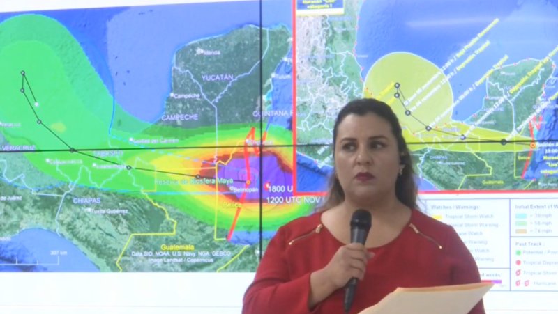 Seguimiento del comité de emergencia para la atención al Huracán