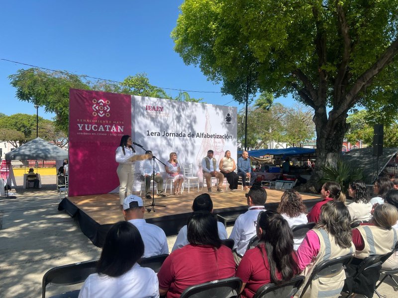Sobresale Yucatán a nivel nacional en Jornada de Alfabetización