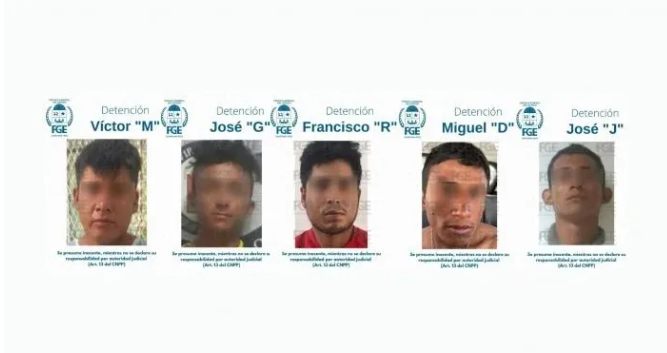 Son detenidos varios presuntos homicidas en Cancún