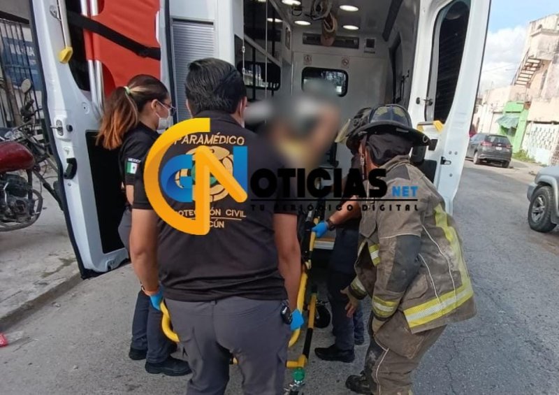 Sujeto terminó en el hospital luego de electrocutarse a las afueras de su casa en la spmz 67