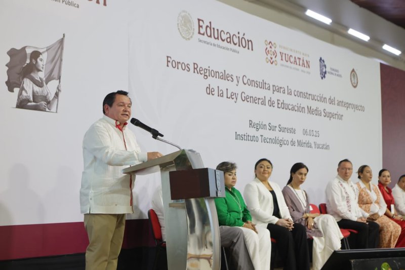 Suman esfuerzos Yucatán y la SEP para la transformación educativa nacional
