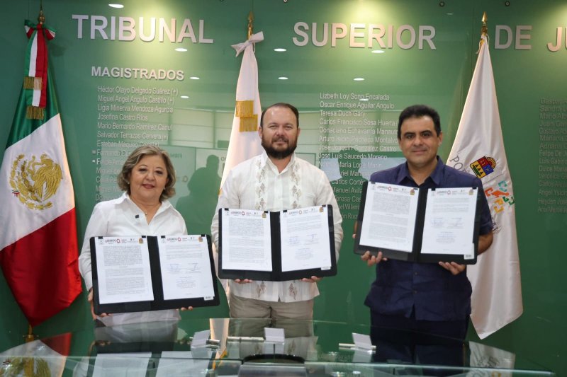 Suman SABGOB y ASEQROO al Poder Judicial para el uso de la Plataforma de Entrega-Recepción
