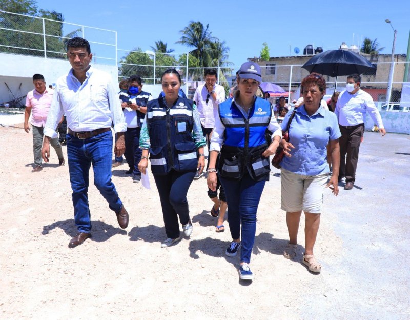 Supervisó Gobierno municipal avances de rehabilitación en parque ecológico