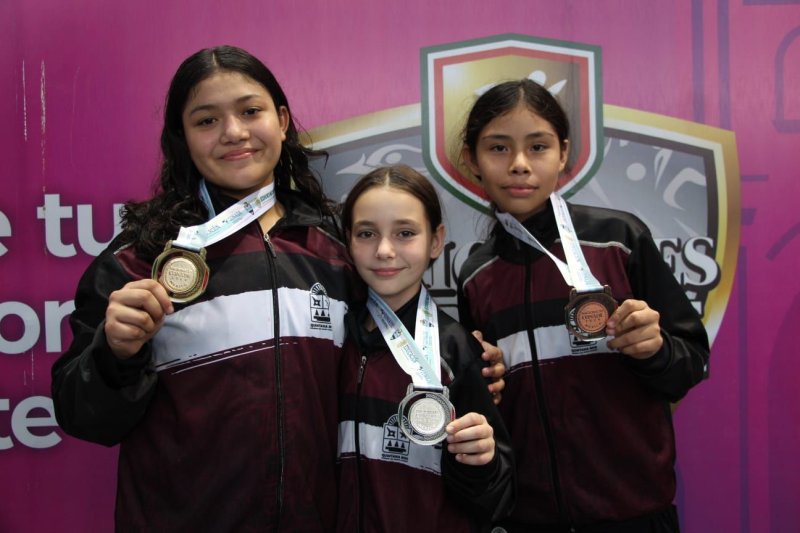 Taekwondoínes quintanarroenses cosechan tres preseas más en los Nacionales CONADE 2024