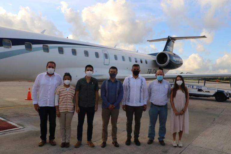 TAG Airlines inaugura su nueva ruta Cancún-Flores, Guatemala