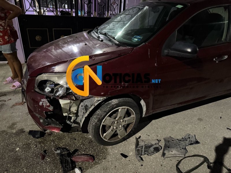 Taxista provoca accidente en la región 75 y se da a la fuga