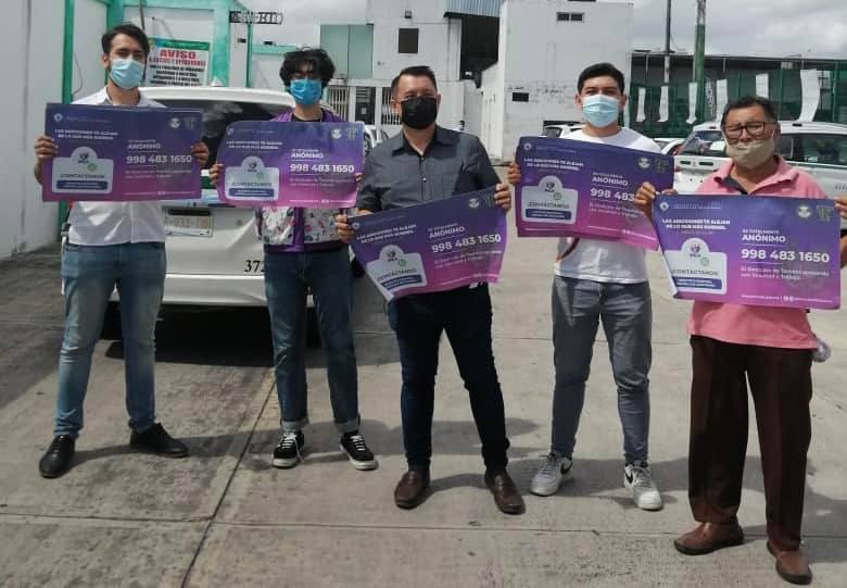 TAXISTAS DE CANCÚN Y GOBIERNO DE BENITO JUÁREZ EN LA LUCHA CONTRA LAS ADICCIONES
