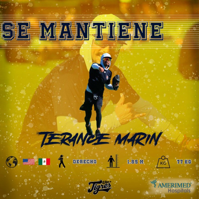 Terance Marin a rugir con los Tigres en 2021