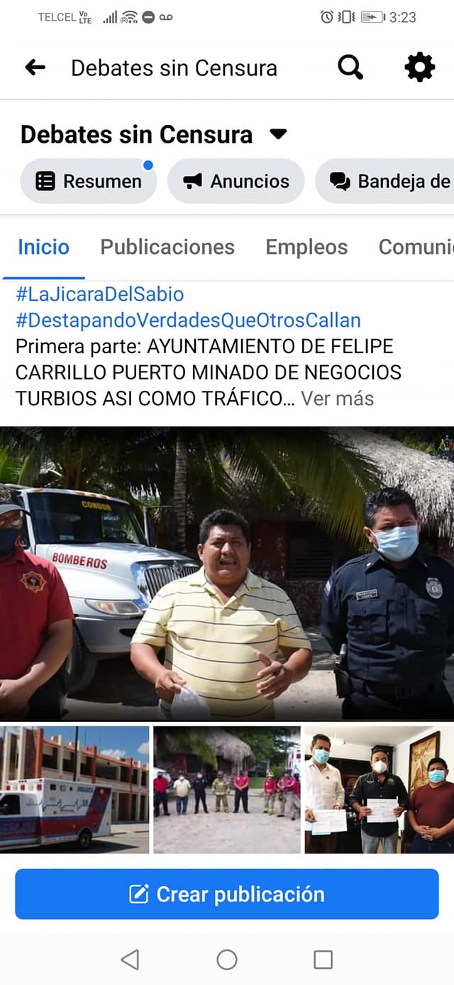 Tercera Parte: AYUNTAMIENTO DE FELIPE CARRILLO PUERTO TIENE LAS SOSPECHAS DE ESTAR MINADO DE NEGOCIOS TURBIOS ASI COMO TRÁFICO DE INFLUENCIAS, TODO CONTROLADO POR EL QUIEN PRESUME SER EL PRÓXIMO PRESIDENTE DE LA ZONA MAYA MARCO ANTÓNIO ABAN UC.