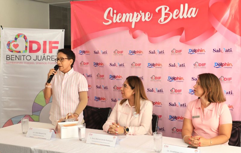 THE DOLPHIN COMPANY Y DIF BJ SE SUMAN A CAMPAÑA SIEMPRE BELLA DE FUNDACIÓN SALVATI