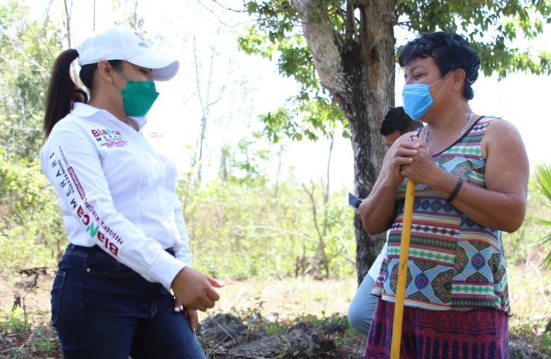 TODAS LAS FAMILIAS DE PUERTO MORELOS MERECEN VIVIR EN PAZ: BLANCA MERARI