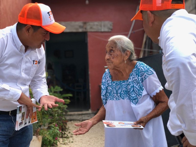Toño Tun, un candidato que no se autodefine como político