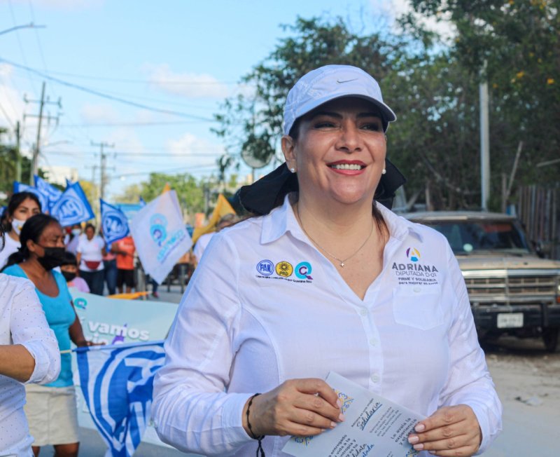 Trabajaré por un combate a la corrupción real, y no sólo un discurso como hacen otros políticos: ADRIANA TEISSIER