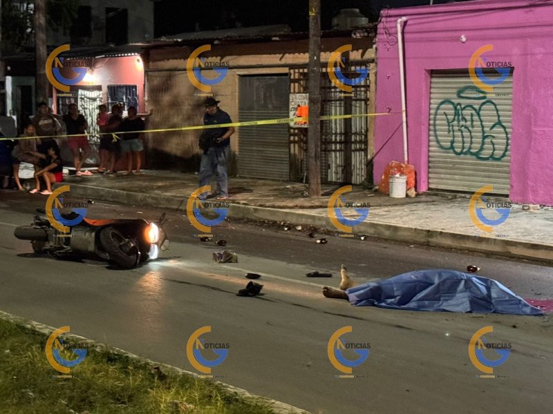 Tragedia en Ruta 5: Motociclista pierde la vida al derrapar mientras llevaba cervezas a un velorio