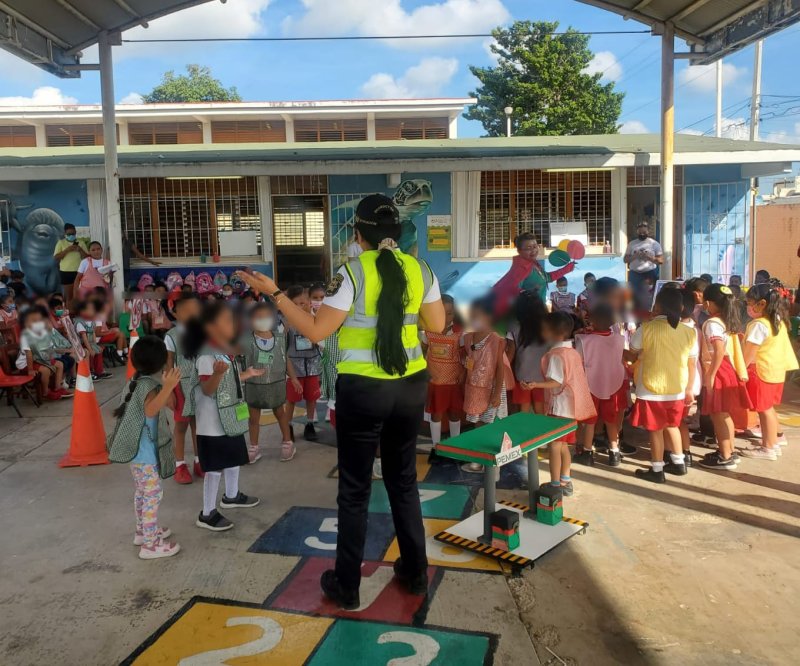 TRÁNSITO MUNICIPAL IMPULSA CAMPAÑAS DE SENSIBILIZACIÓN VIAL EN EL ÁMBITO ESCOLAR