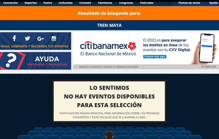 Tras la inauguración de tren maya, ya no hay boletos disponibles para el 31 de diciembre