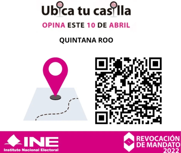 Ubica tu Casilla para la Revocación de Mandato
