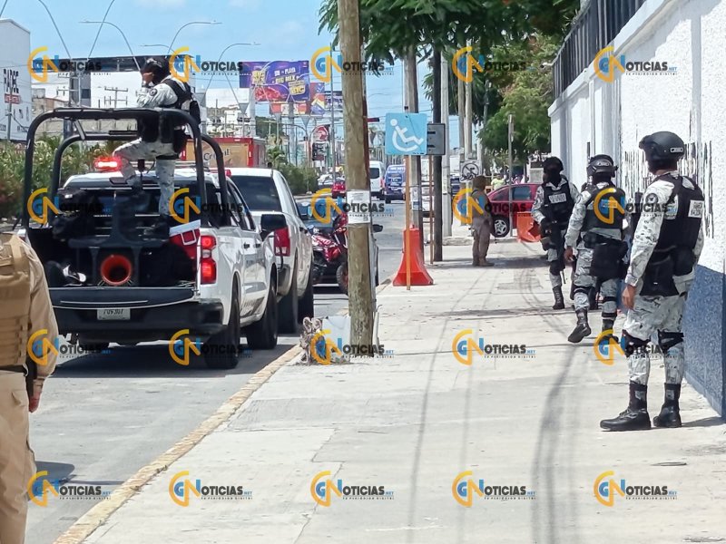 Un chófer y su ayudante fueron detenidos por elementos de la Guardia Nacional