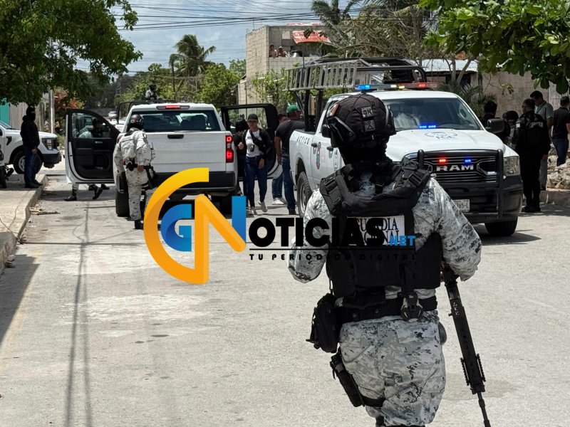 Un fuerte despliegue policial se registra por la detención de varias personas los cuales operaban como supuestos gestores de programas sociales en la región 227