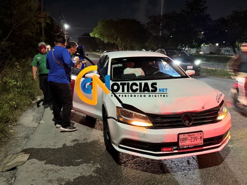 Un hecho de tránsito deja daños y un lesionado cerca de la región 226