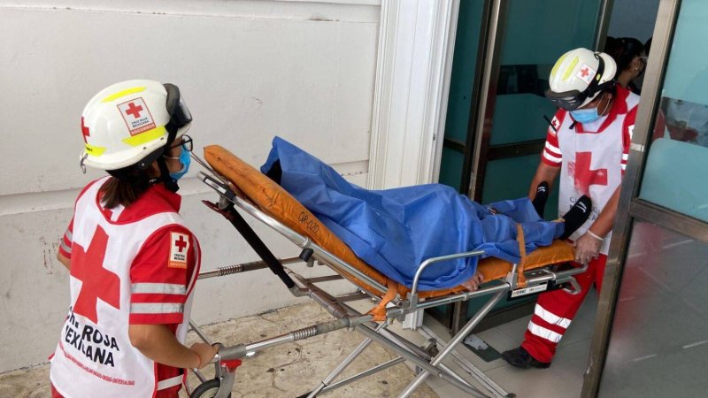 Un hombre fue baleado esta mañana al interior de una tienda de abarrotes en Cancun