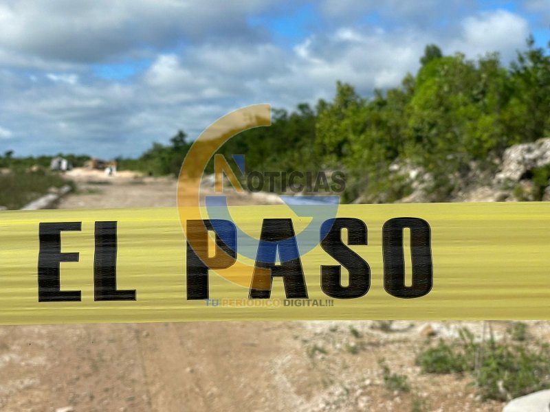 Un hombre fue ejecutado con disparos de arma de fuego la mañana de hoy a espaldas de una construcción del fraccionamiento Prado Norte.