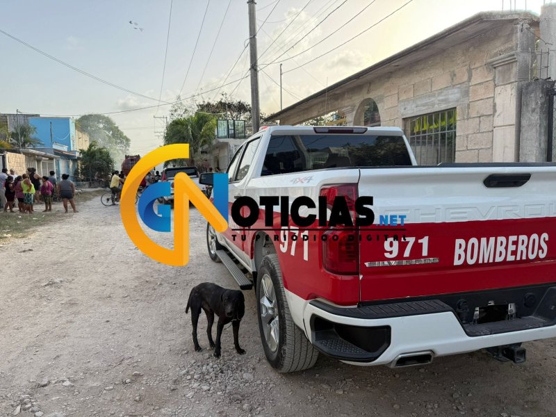 Un incendio en un predio ubicado en la Colonia Los García, en la Región 245