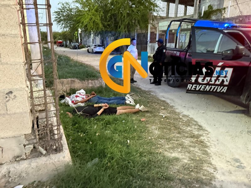 Un par de menores de edad fueron detenidos por la policía municipal la tarde de este jueves