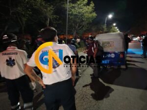 Un repartidor de comida por plataforma Didi murió la noche de este viernes al chocar de frente con un mototaxi sobre el Arco Vial.