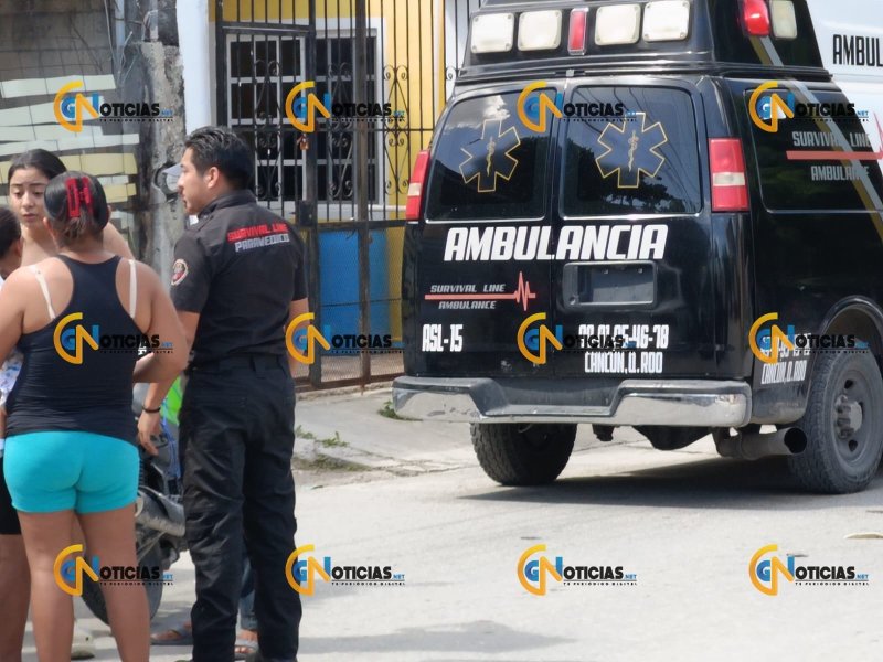 Un taxista perdió el control de su unidad cuando circulaba por calles de la Región 220