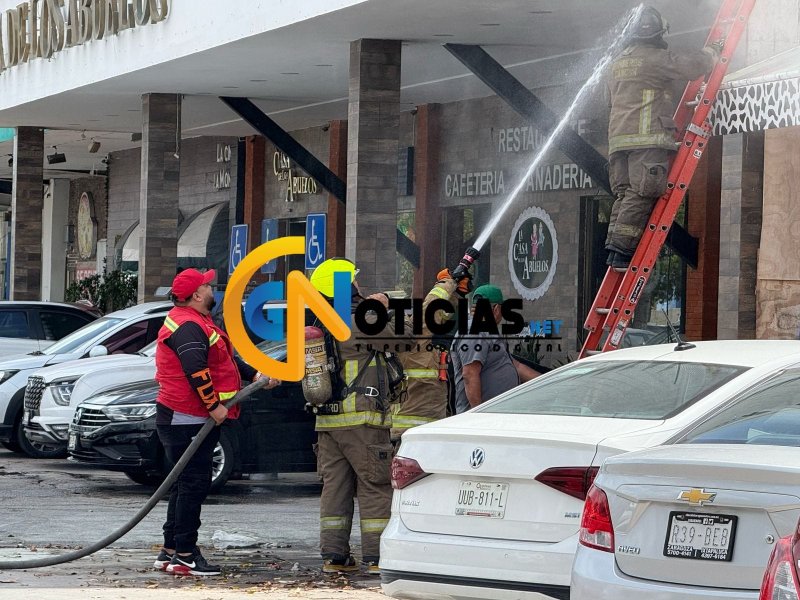 Una acumulación de gas y una explosión en un restaurante de la avenida Coba