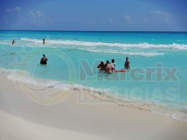 Una canadiense estuvo a punto de ahogarse en la Zona Hotelera de Cancún