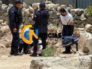 Una intensa movilización se registró esta tarde por el hallazgo de un cuerpo envuelta en una hamaca en la región 227.
