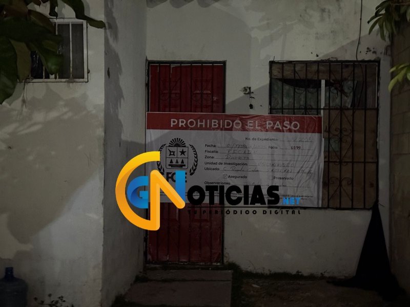 Una movilización de agentes se vio anoche para complementar orden de cateo en Puerto Juárez y villas del mar