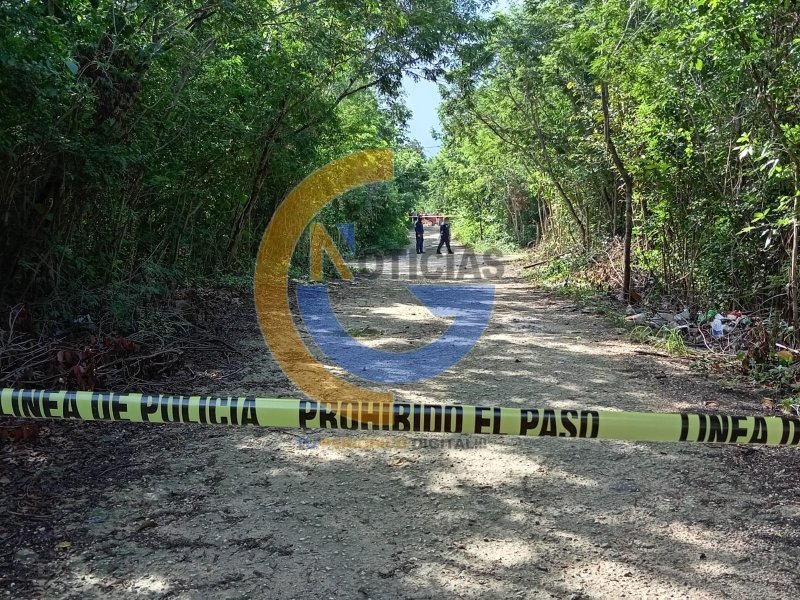 Una persona fue encontrada sin vida en una área verde a la orilla de una calle de la colonia El Milagro.