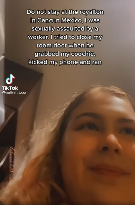Usuaria de Tik-Tok denuncia acoso sexual en hotel Royalton de Cancún