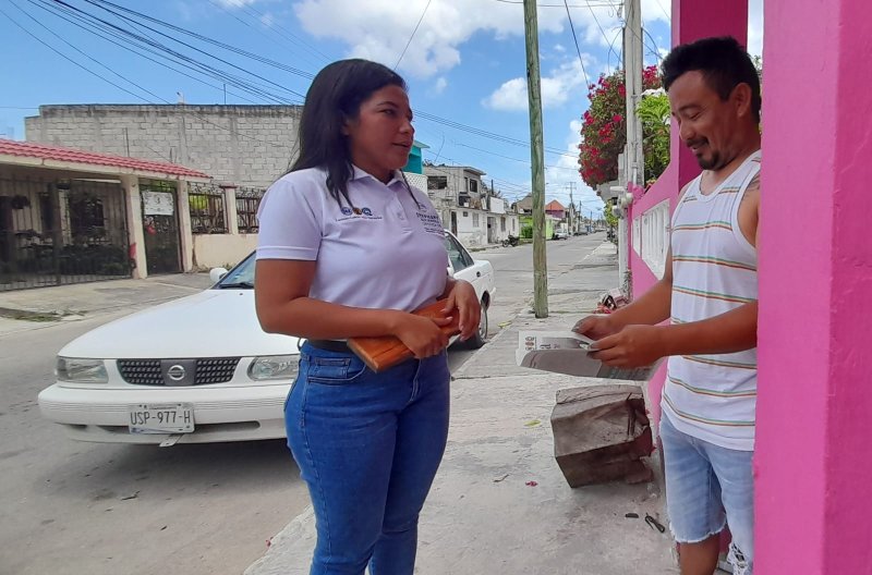 Va Estephany Alejandro por un bachillerato universal y apoyo a emprendedores