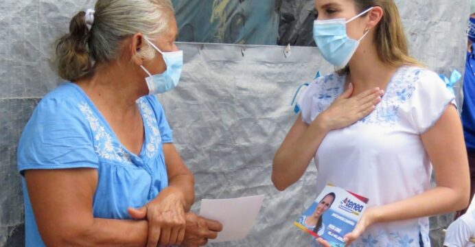 VAMOS POR UN MUNICIPIO MÁS SEGURO PARA TODOS: ATENEA GÓMEZ RICALDE