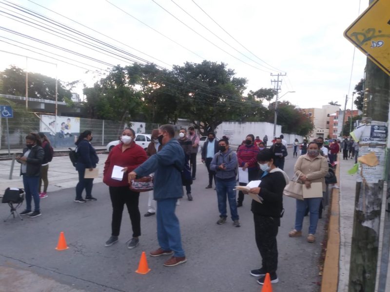 Van 16 mil docentes vacunados en Quintana Roo