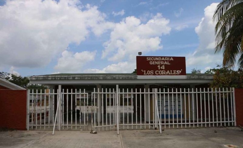 Vándalos hacen destrozos por quinta ocasión en escuela secundaria de Cancún