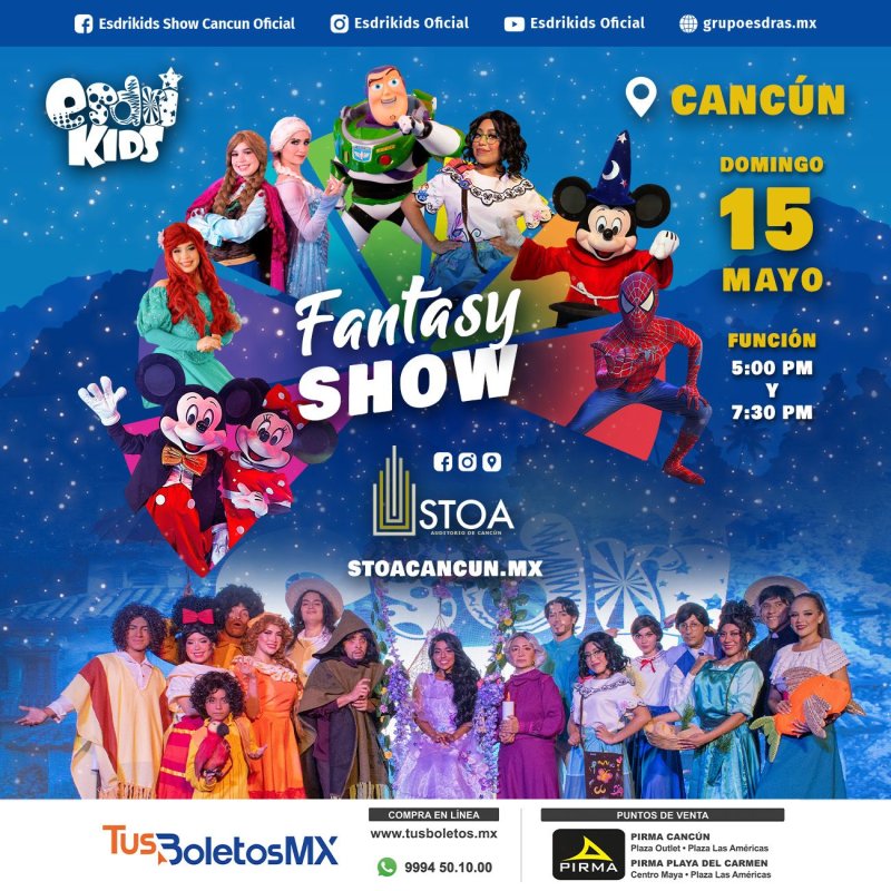 Ven y vive el #FantasyShow que tenemos para ti