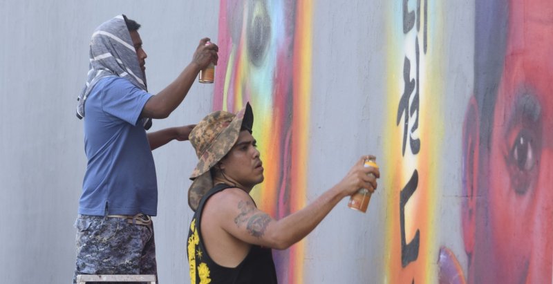 VIDEO | “X la pinta” llega a Chetumal con una carga de arte urbano.