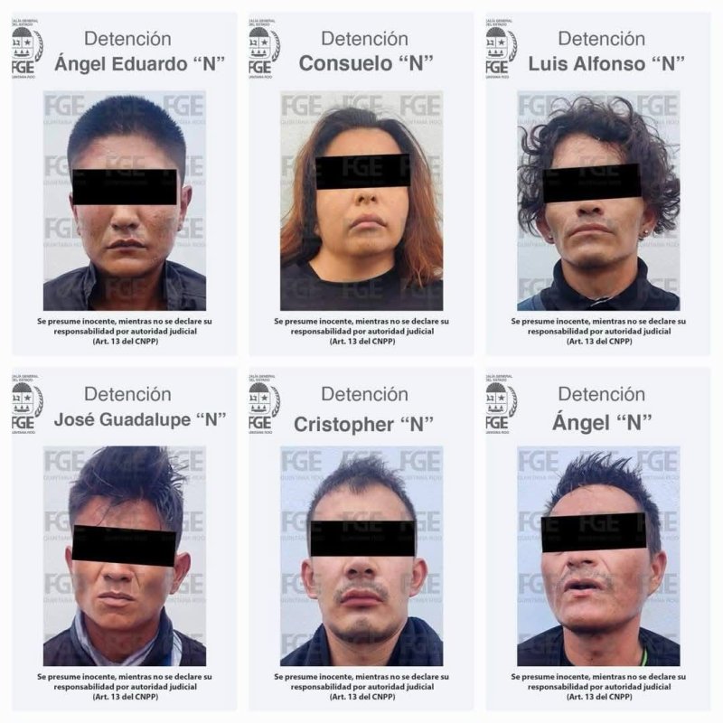 Violenta persecución en Playa del Carmen termina con un ejecutado y seis detenidos