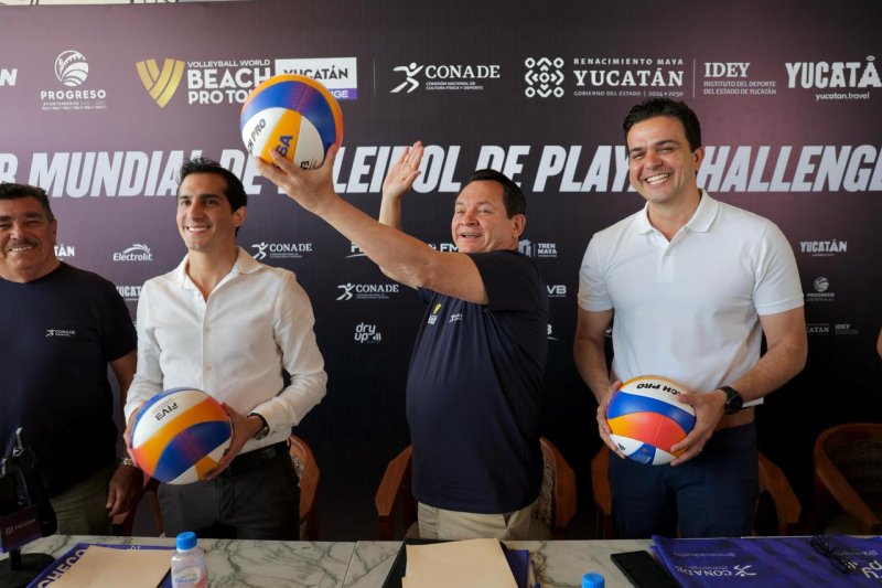 Yucatán listo para ser la capital mundial del Voleibol de Playa