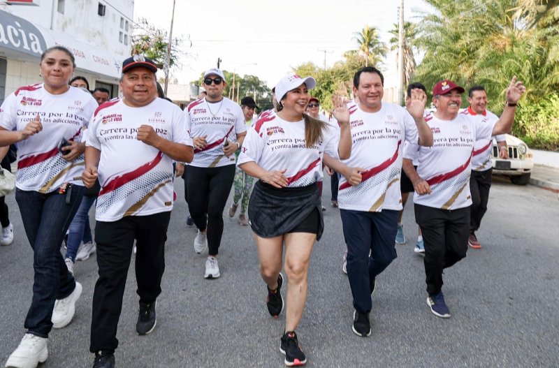 Yucatán se suma a Carrera por la Paz y contra las Adicciones